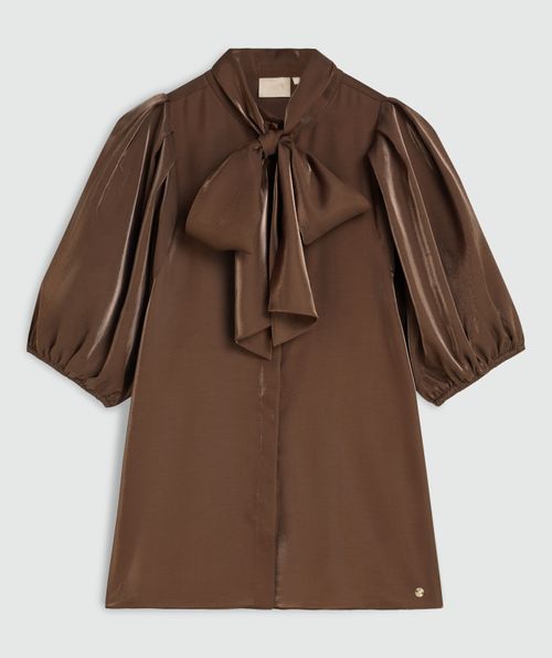 SYLVIA Bluse mit normaler Passform