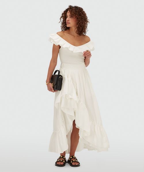 TARRANT high-waisted maxi skirt