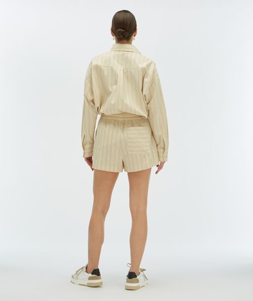 TATUM regular fit striped shorts