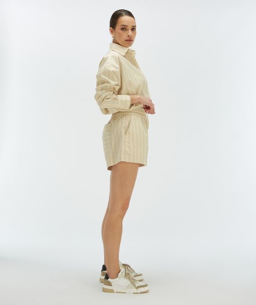 TATUM regular fit striped shorts