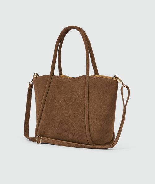 TELMA suede bag