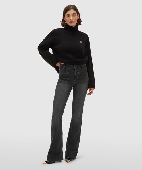 JV-VAILA fitted mid rise flared jeans