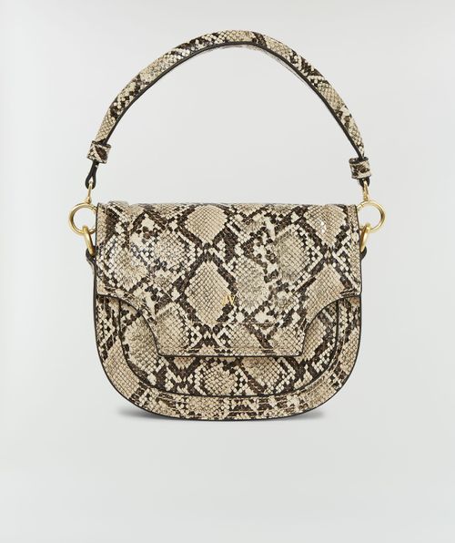VERONIQUE Tasche mit Schlangenprint