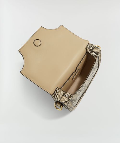 VERONIQUE Tasche mit Schlangenprint