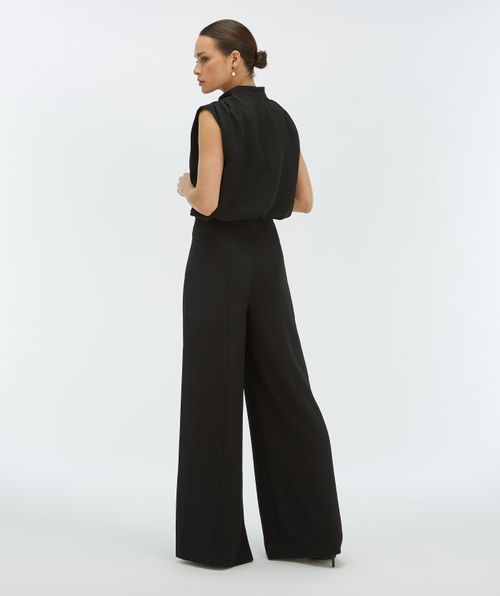 VIVA high waisted wide leg pantalon