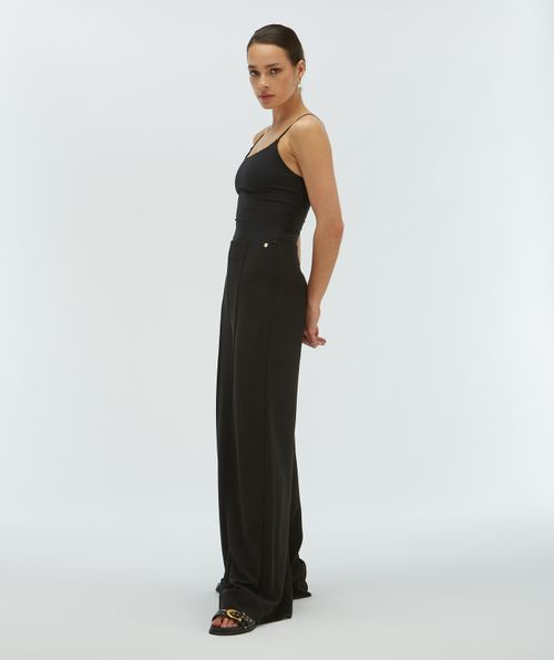 VIVA high waisted wide leg pantalon