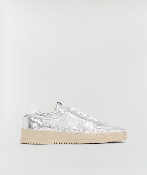WINONA metallic leather sneakers