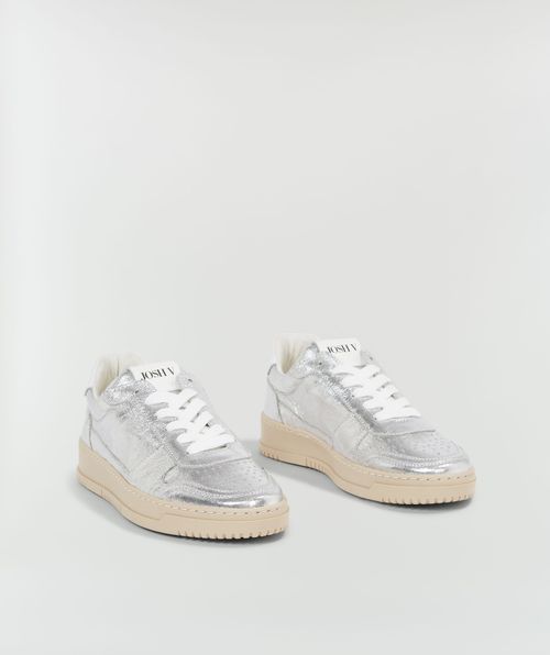WINONA metallic leather sneakers