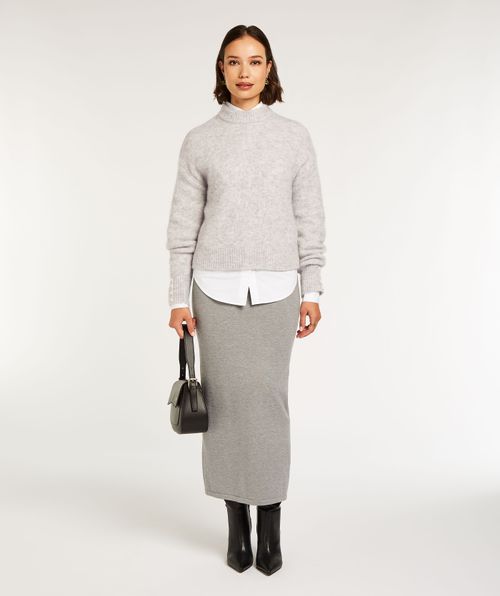 ZION oversized Pullover mit Merinowolle