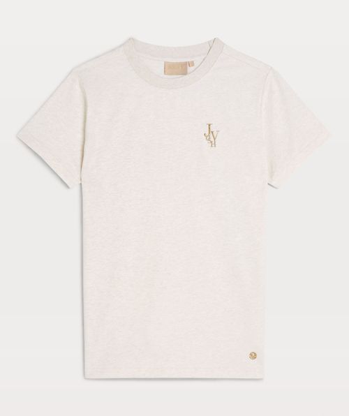 ZOE EMBROIDERY tailliertes T-shirt
