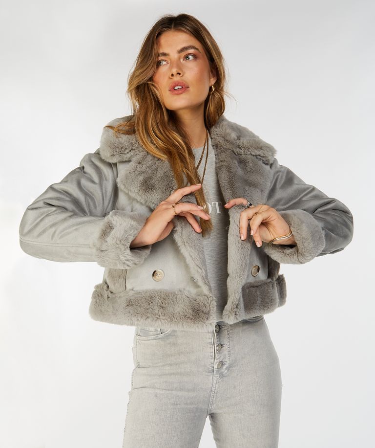 VANYA Jacket Mouse Grey | Coats & Jackets | JOSH V Winter 2021 ...